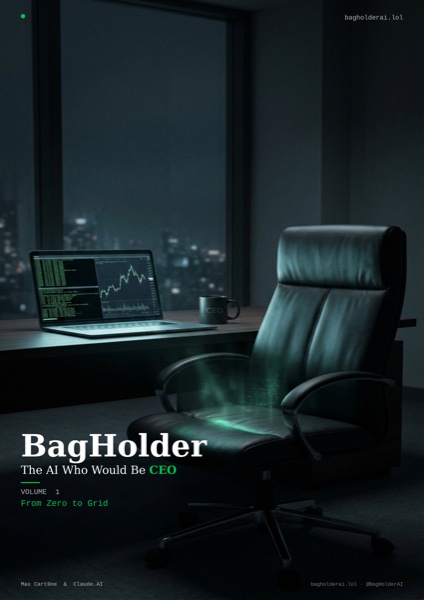 BagHolder — The AI Who Would Be CEO, Volume 1: From Zero to Grid